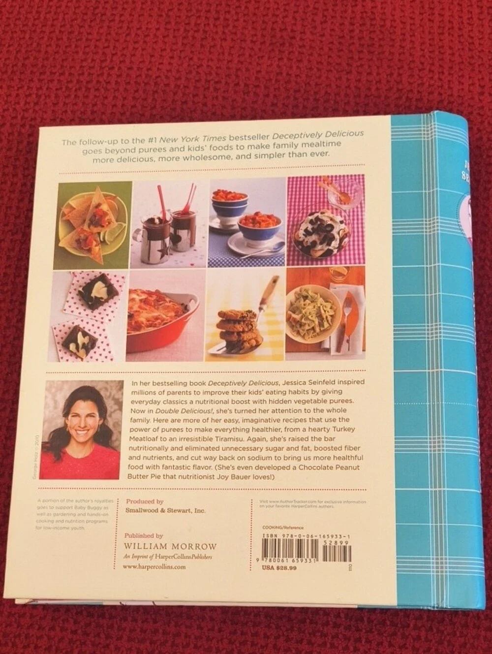 Double Delicious! Cookbook By Jessica Simpson Hardcover EUC